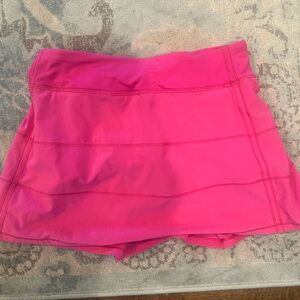 Lululemon Pace Rival Skort Sz 6 Long